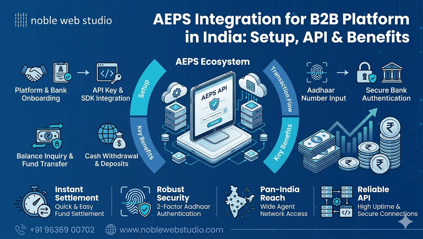 AEPS Integration for B2B Platform in India: Setup, API & Benefits