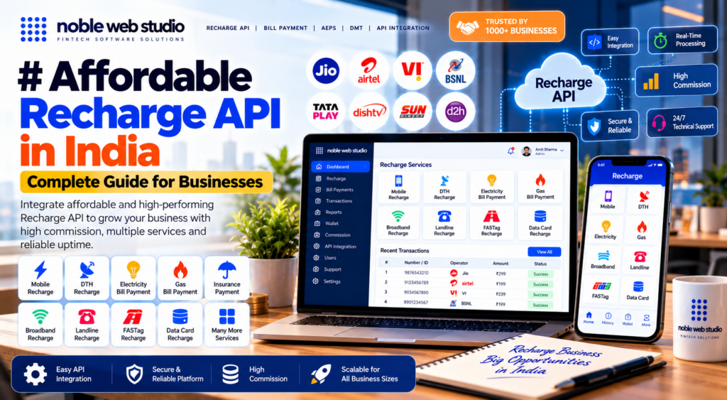 Affordable Recharge API in India: Complete Guide for Businesses