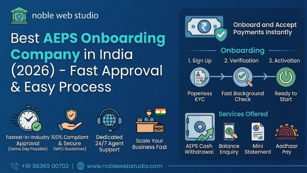 Best AEPS Onboarding Company in India (2026) – Fast Approval & Easy Process