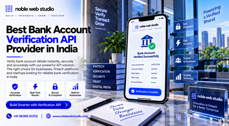 Bank Account Verification API Provider in India – Secure, Real-Time & Developer-Friendly API