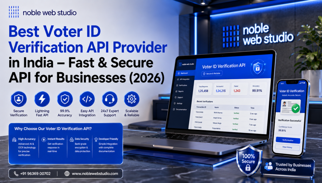 Best Voter ID Verification API Provider in India – Fast & Secure API for Businesses (2026)