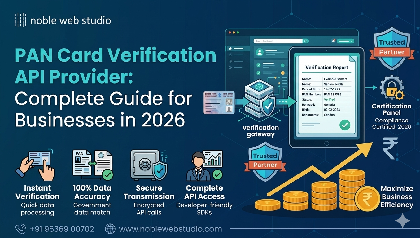 PAN Card Verification API Provider: Complete Guide for Businesses in 2026
