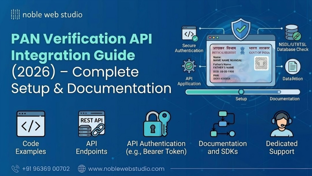 PAN Verification API Integration Guide (2026) – Complete Setup & Documentation