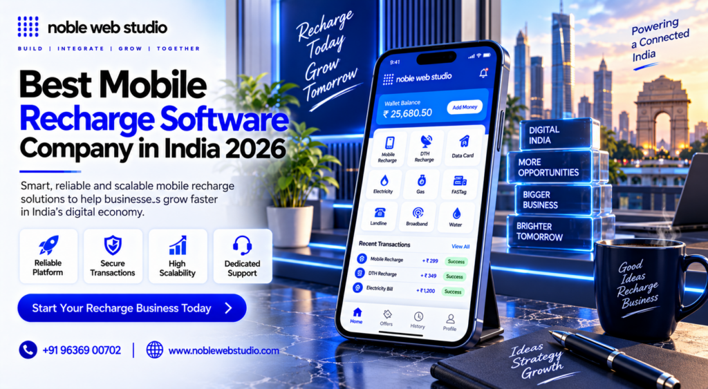 Best Mobile Recharge Software Company in India 2026