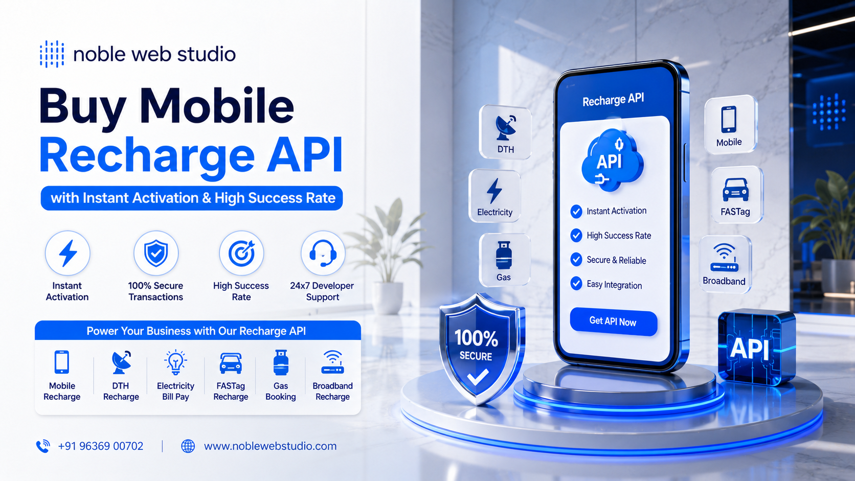 Buy Mobile Recharge API with Instant Activation & High Success Rate