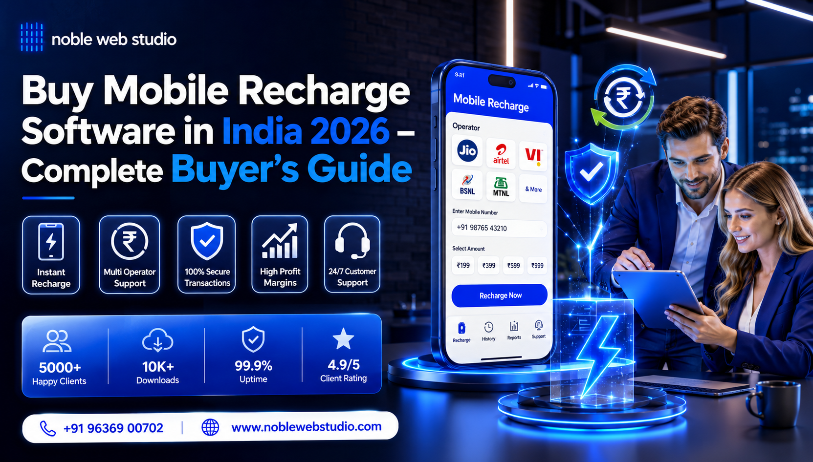 Buy Mobile Recharge Software in India 2026 – Complete Buyer’s Guide