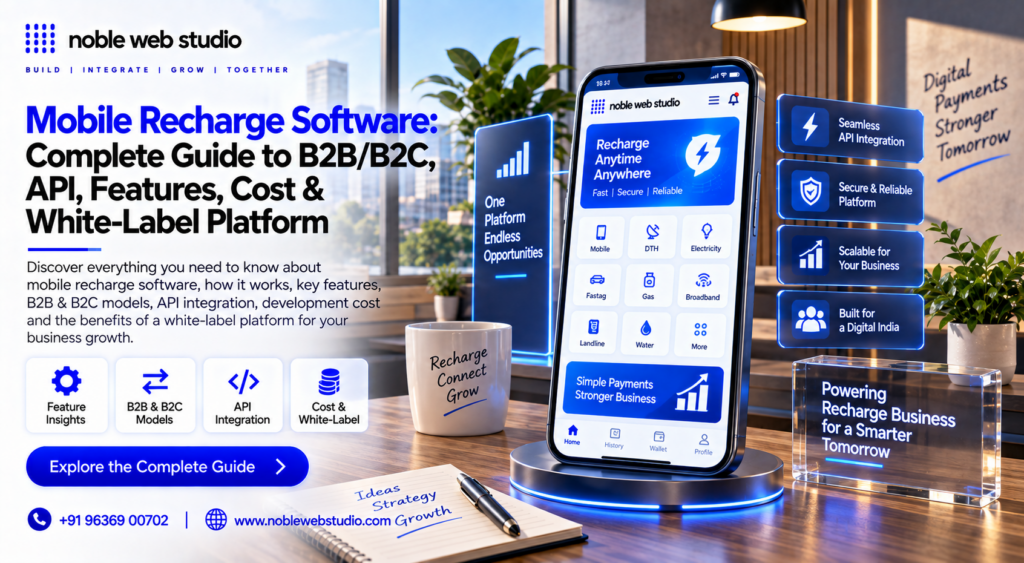 Mobile Recharge Software: Complete Guide to B2B/B2C, API, Features, Cost & White-Label Platform