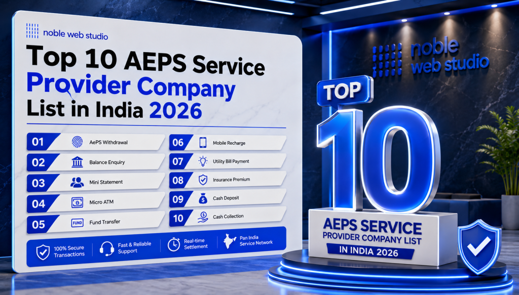 Top 10 AEPS Service Provider Company List in India 2026