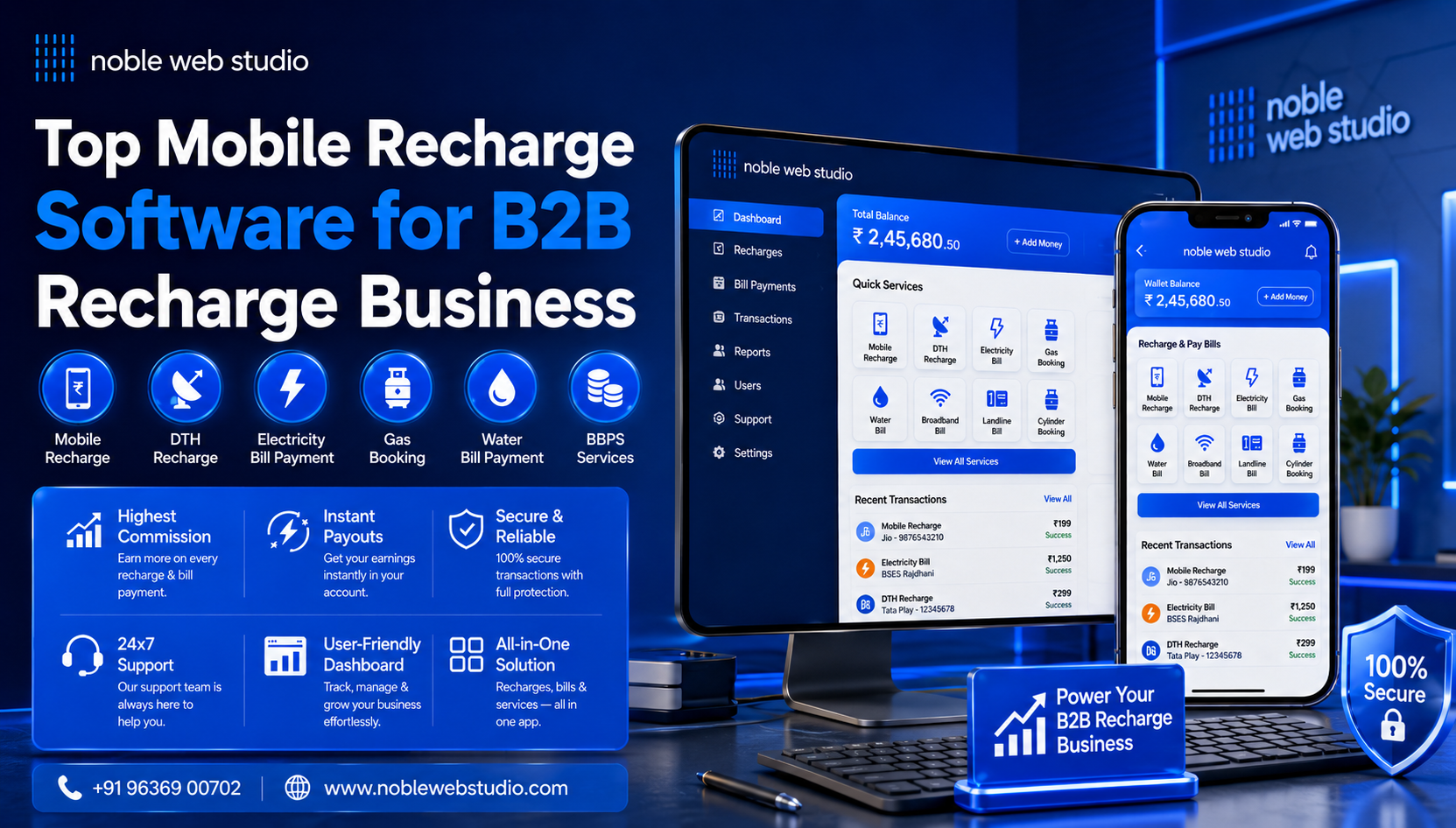 Top Mobile Recharge Software for B2B Recharge Business