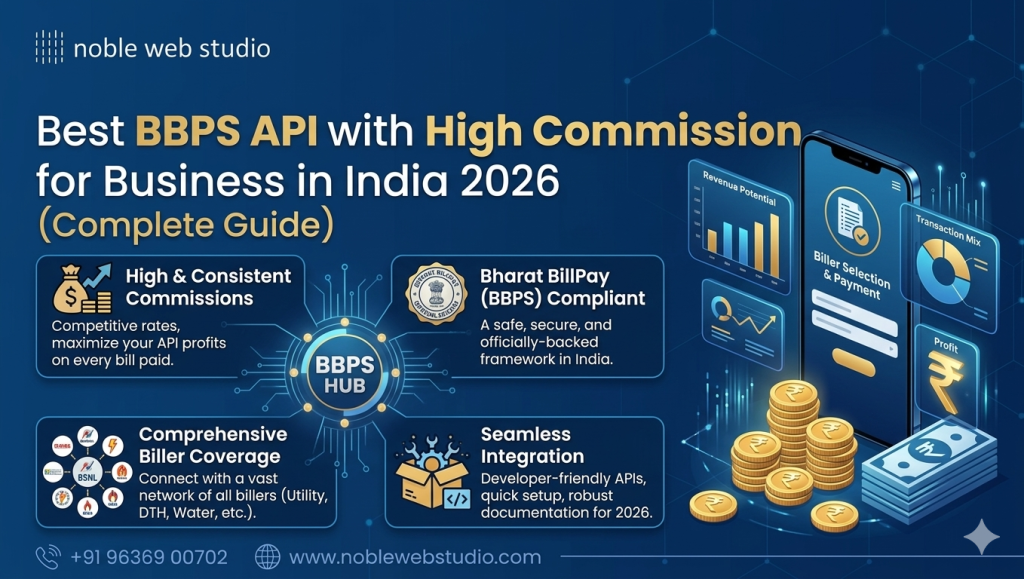 Best BBPS API with High Commission for Business in India 2026 (Complete Guide)