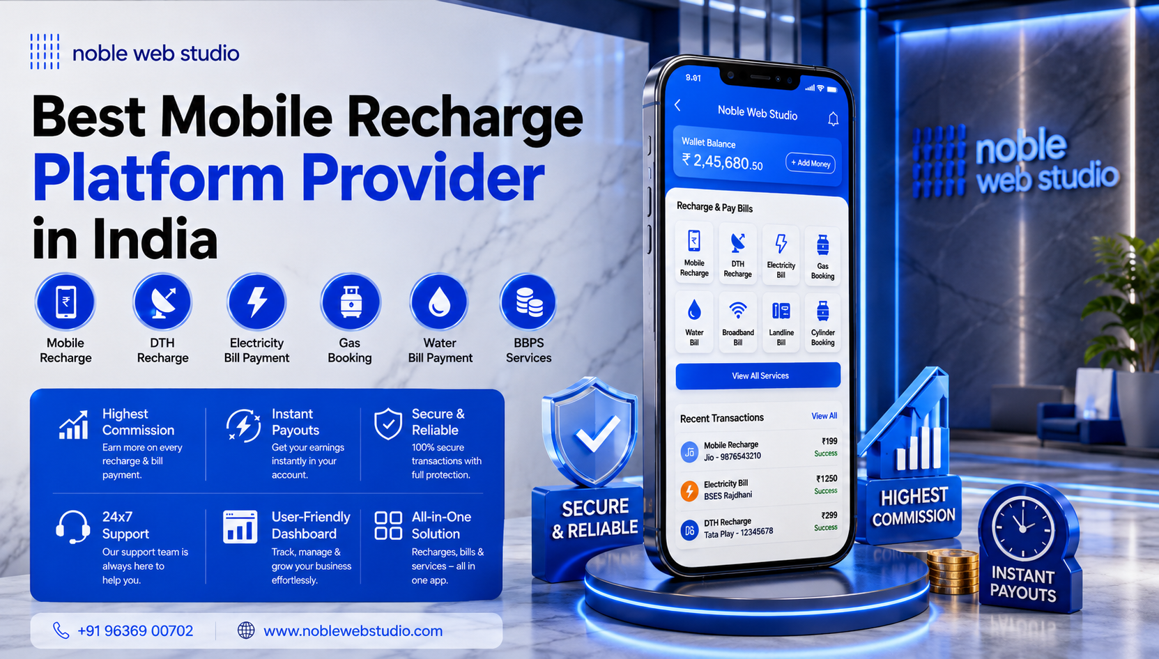Best Mobile Recharge Platform Provider in India