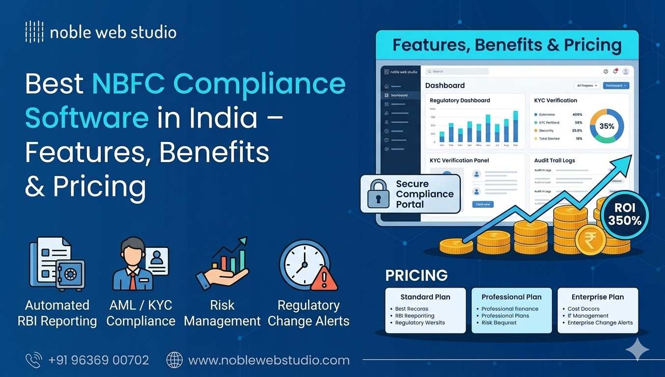 Best NBFC Compliance Software in India – Features, Benefits & Pricing