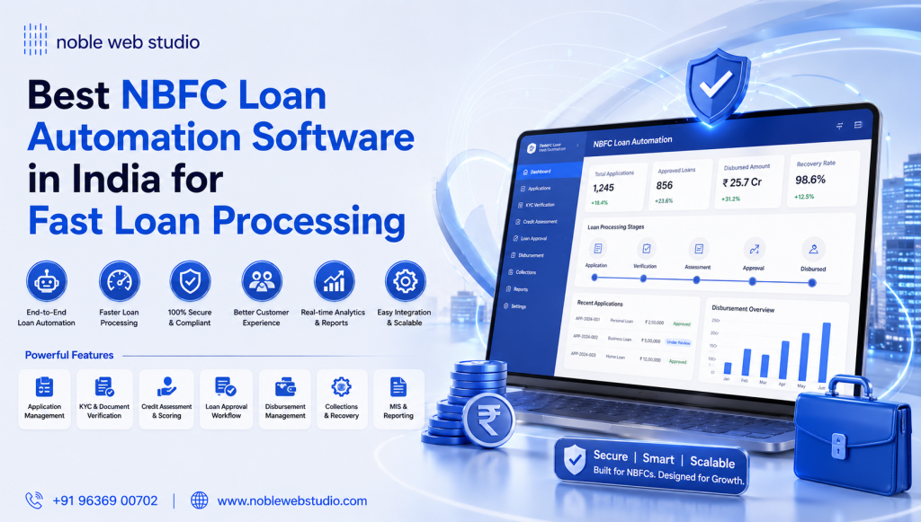 Best NBFC Loan Automation Software in India for Fast Loan Processing