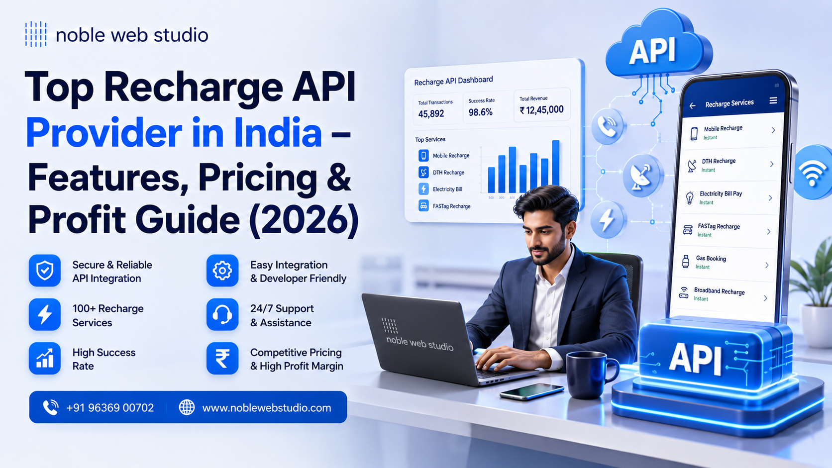 Top Recharge API Provider in India – Features, Pricing & Profit Guide (2026)