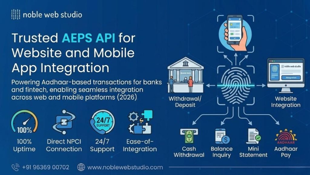Trusted AEPS API for Website and Mobile App Integration