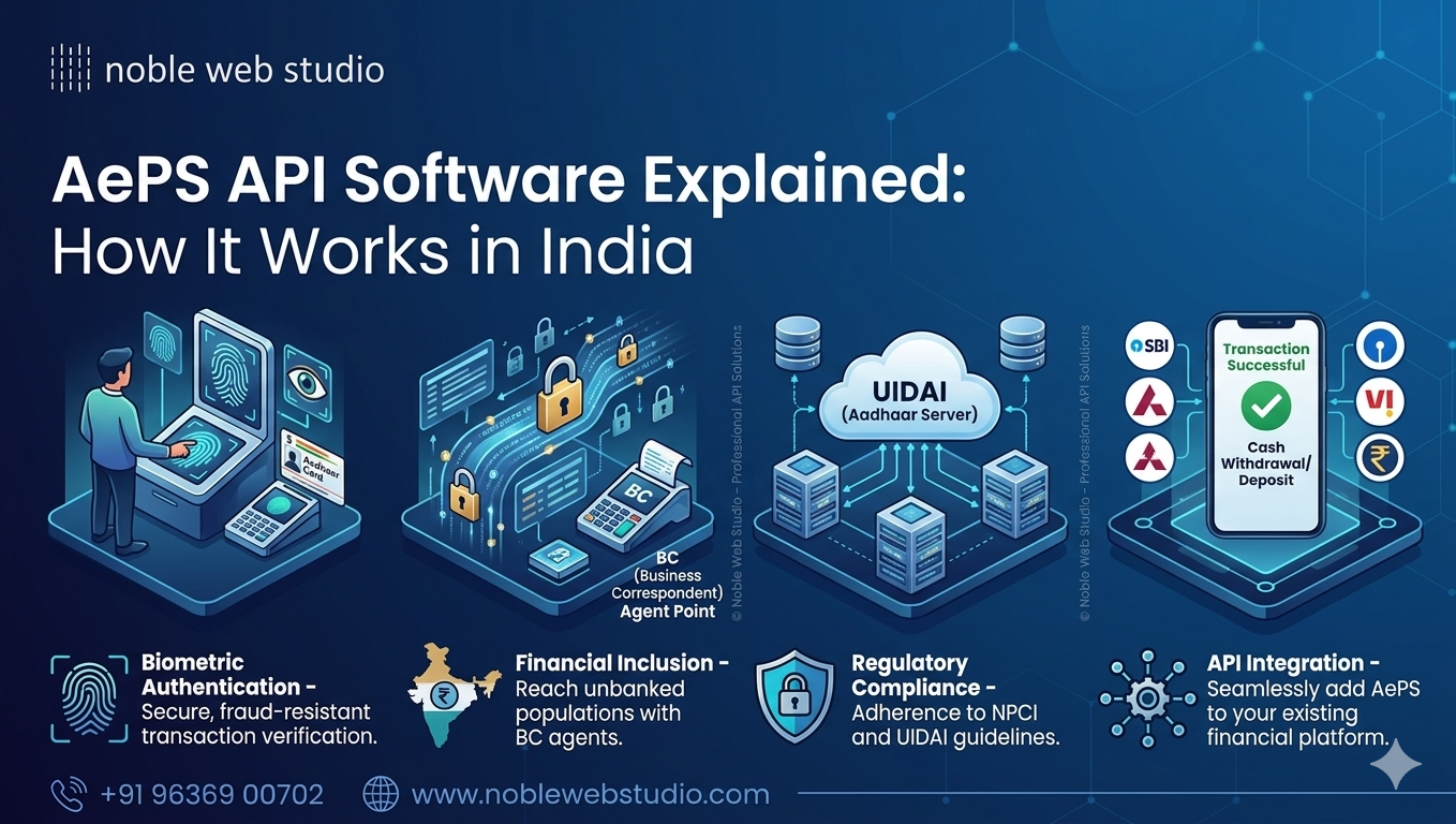 AePS API Software Explained: How It Works in India