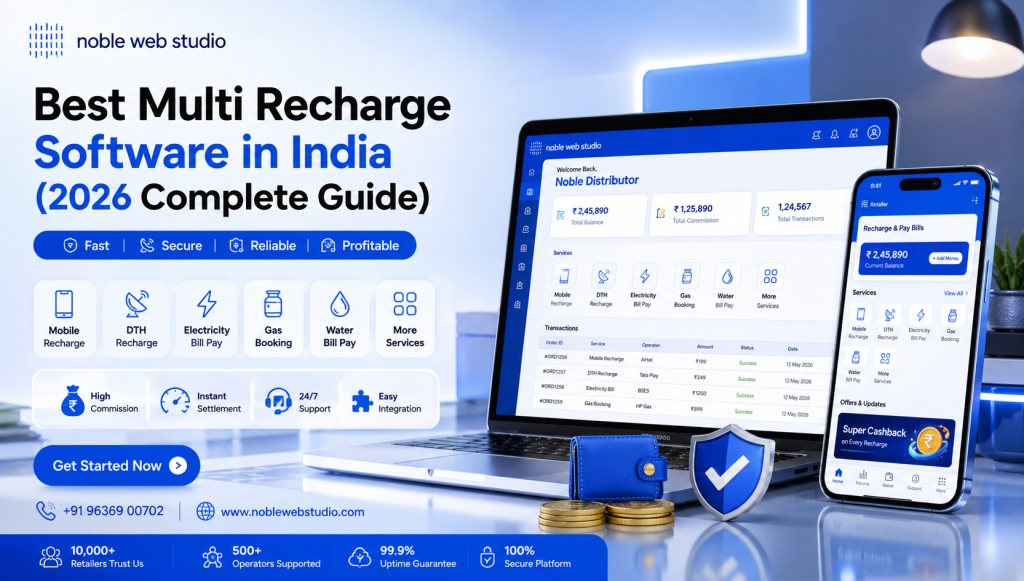 Best Multi Recharge Software in India (2026 Complete Guide)
