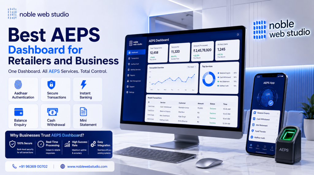 Best AEPS Dashboard for Retailers and Business