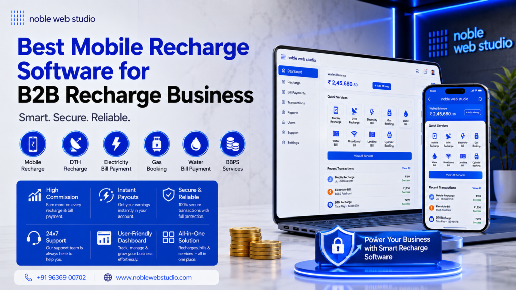 Best Mobile Recharge Software for B2B Recharge Business