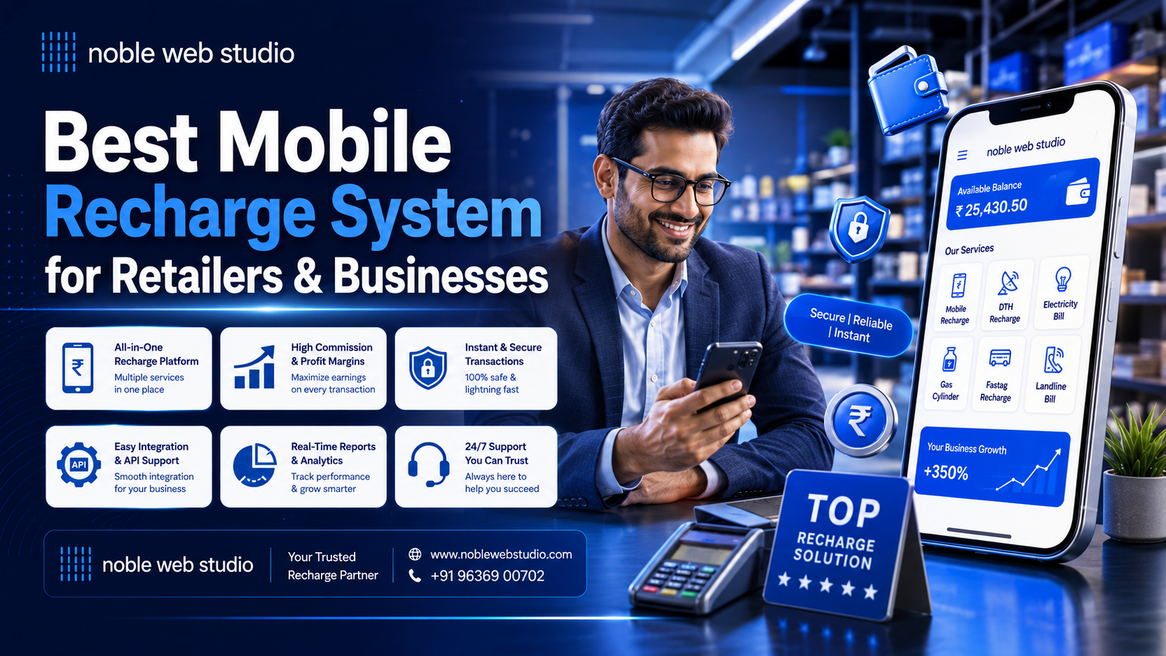 Best Mobile Recharge System for Retailers & Businesses