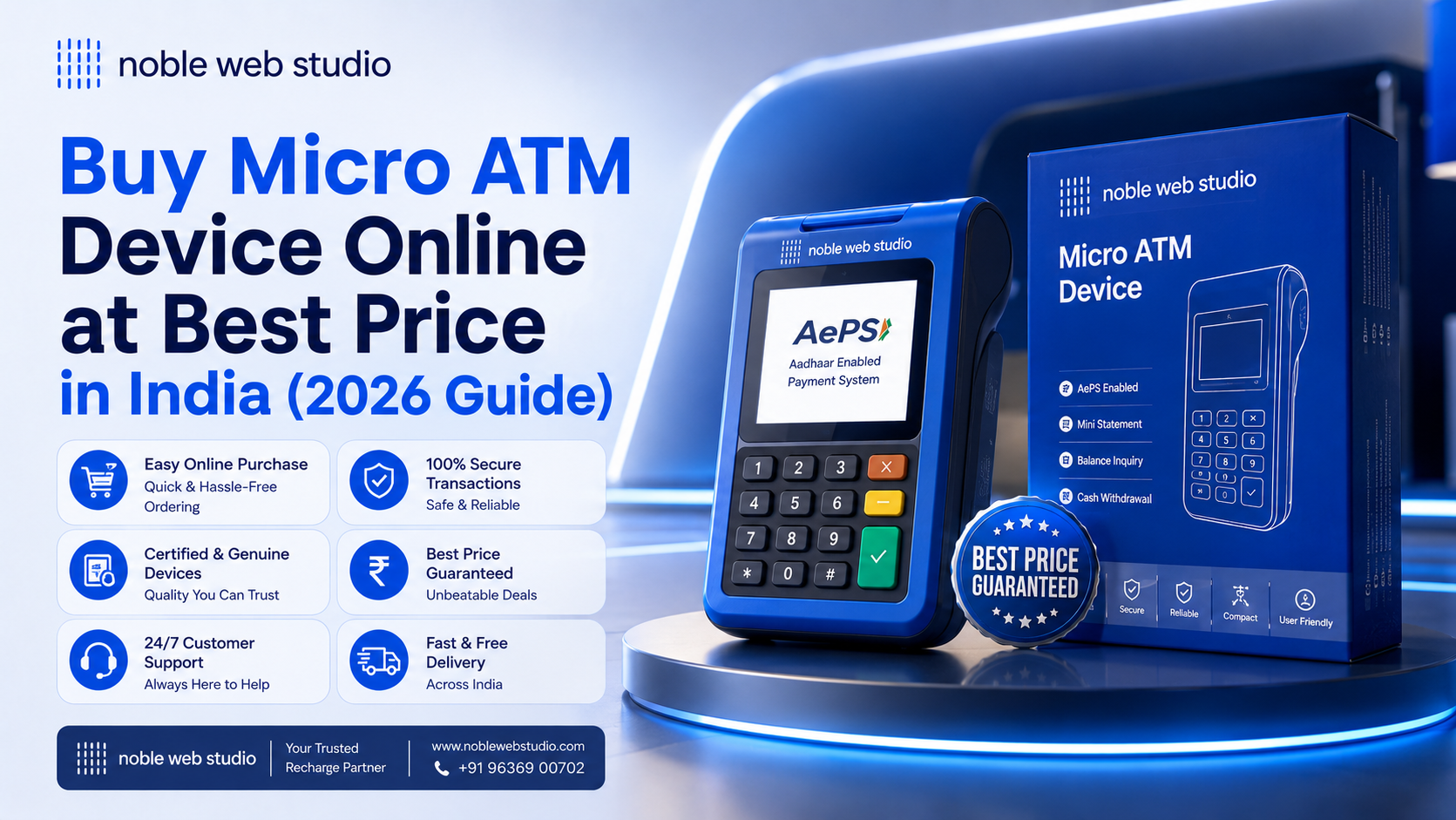 Buy Micro ATM Device Online at Best Price in India (2026 Guide)