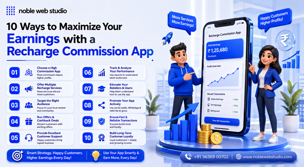 10 Ways to Maximize Your Earnings with a Recharge Commission App