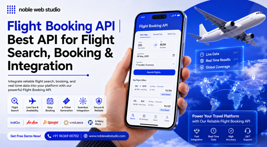 Flight Booking API | Best API for Flight Search, Booking & Integration