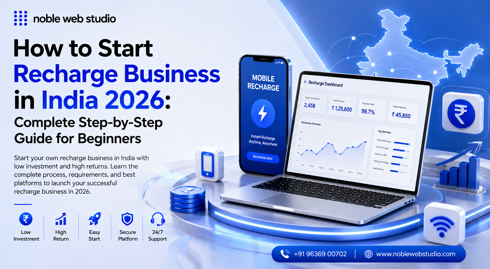 How to Start Recharge Business in India 2026: Complete Step-by-Step Guide for Beginners