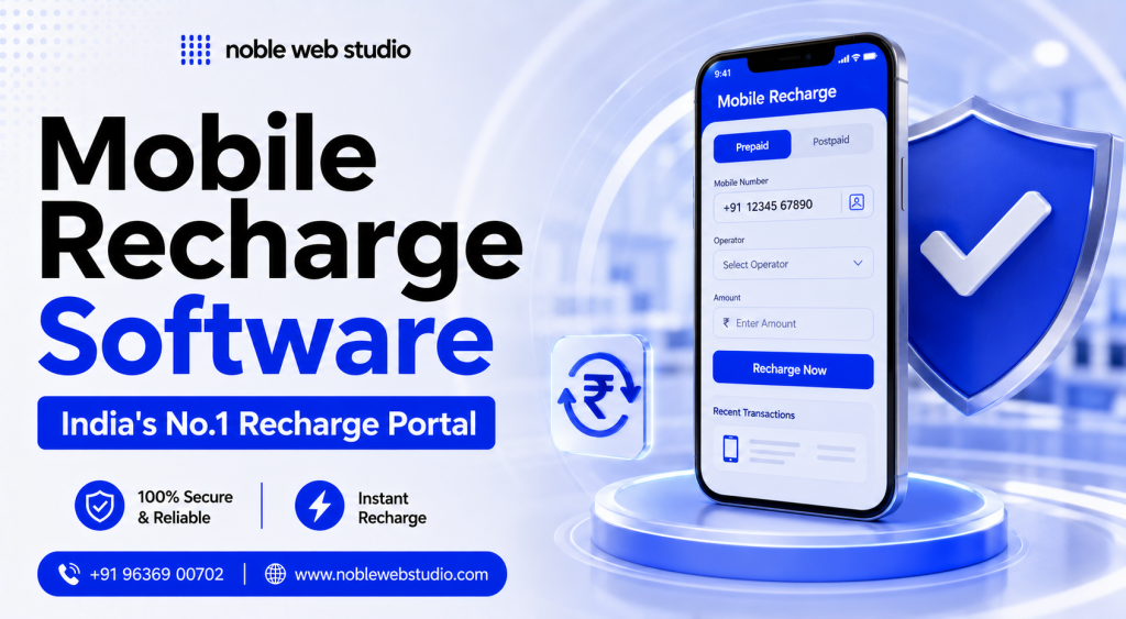 Mobile Recharge Software | India's No.1 Recharge Portal ⭐⭐⭐⭐⭐