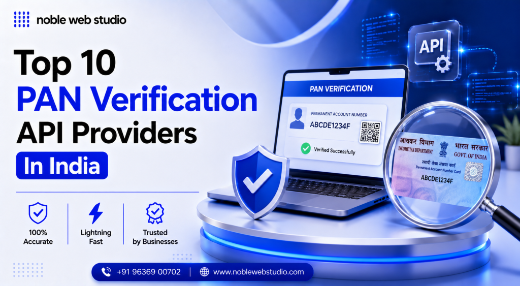 Top 10 PAN Verification API Providers In India