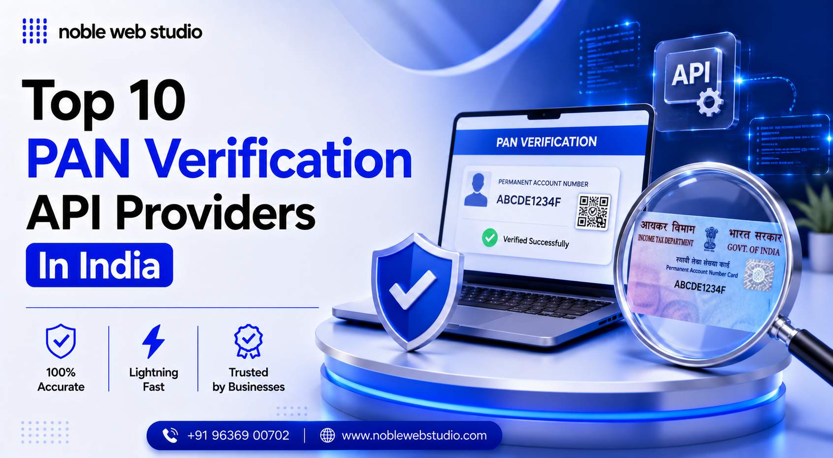 Top 10 PAN Verification API Providers In India