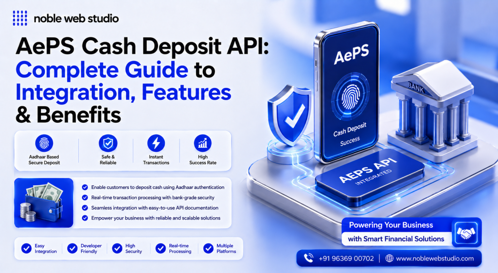 AePS Cash Deposit API: Complete Guide to Integration, Features & Benefits