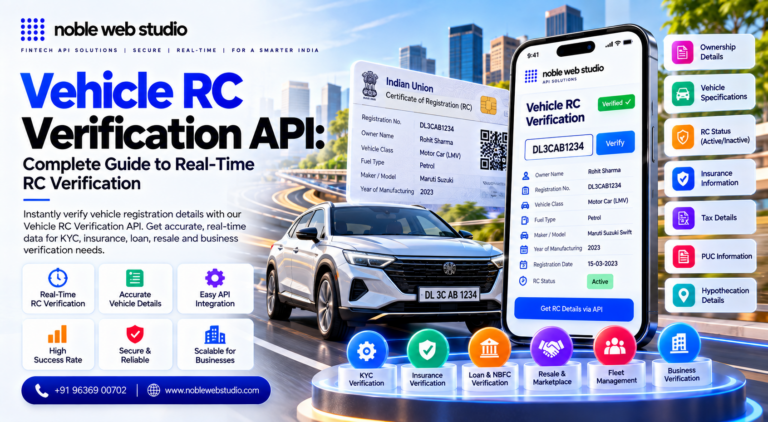 Vehicle RC Verification API: Complete Guide to Real-Time RC Verification