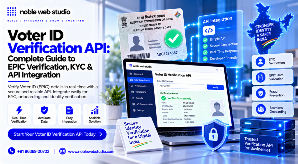 Voter ID Verification API: Complete Guide to EPIC Verification, KYC & API Integration