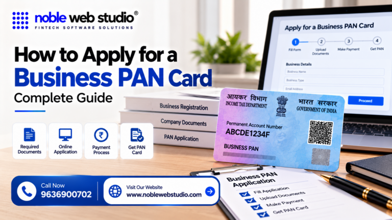 How to Apply for Business PAN Card – Process & Documents 