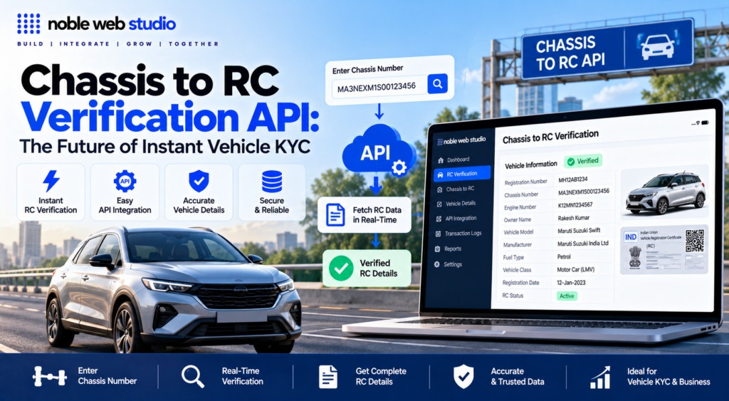 Chassis to RC Verification API: The Future of Instant Vehicle KYC