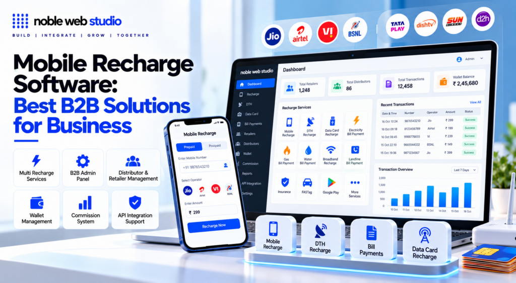 Mobile Recharge Software: Best B2B Solutions for Business