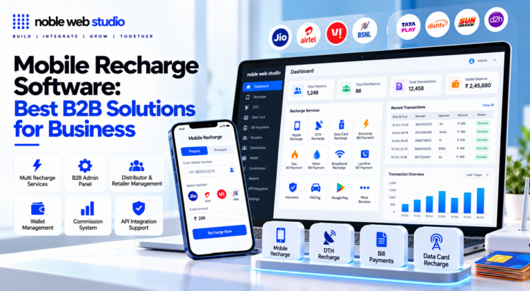 Mobile Recharge Software Provider in India for B2B Networks